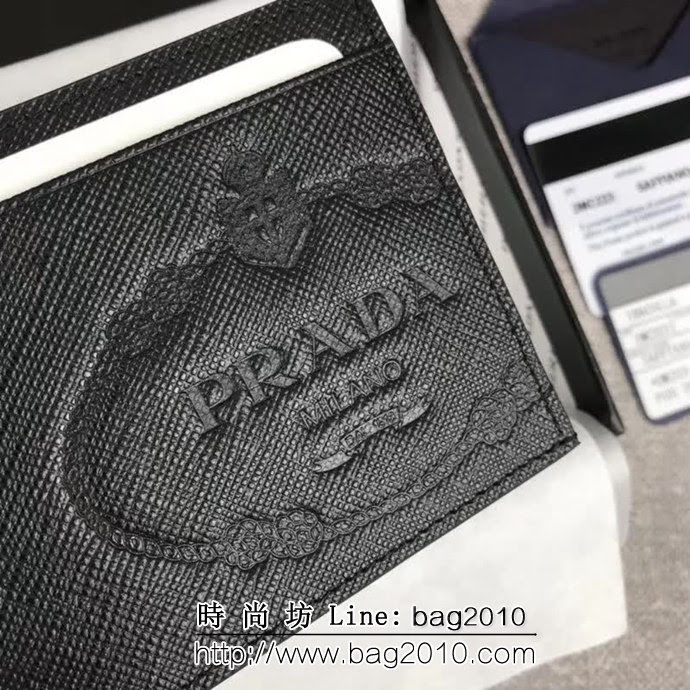 PRADA普拉達 專櫃最新款 最新摩登態度系列 男士卡片夾 2MC223 DD1820